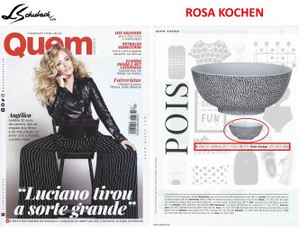 ROSA KOCHEN na revista QUEM ACONTECE em 19 de abril de 2017