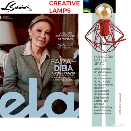 CREATIVE LAMPS na Revista Ela, do jornal O Globo, em 13 de janeiro de 2019